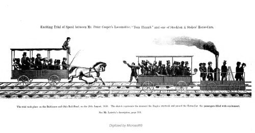 The history of the first locomotives in America. From original ...