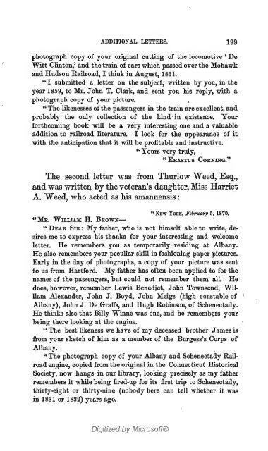 The history of the first locomotives in America. From original ...