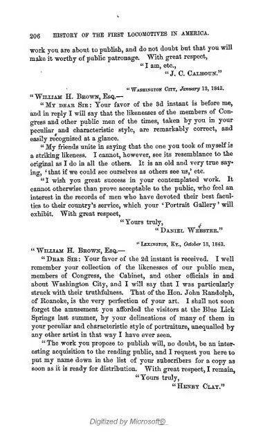 The history of the first locomotives in America. From original ...