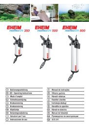 Bedienungsanleitung Eheim Biopower 200 (Deutsch - 64 Seiten)