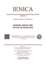 report from the state of romania - IENICA. Interactive European ...