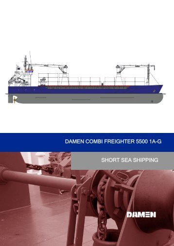 DAMEN COMBI FREIGHTER 5500 1A-G SHORT SEA SHIPPING