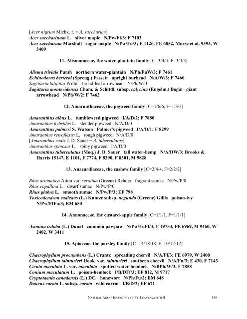 A Natural Areas Inventory of the - Kansas Natural Heritage Inventory ...