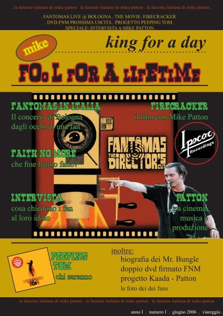 fanzine MP.indd - DELÌRIVM FANTÔMAS - Altervista