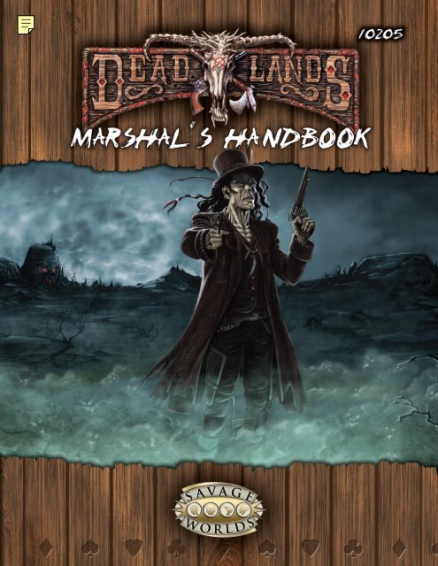Deadlands Reloaded Marshal's Handbook - Tarsis