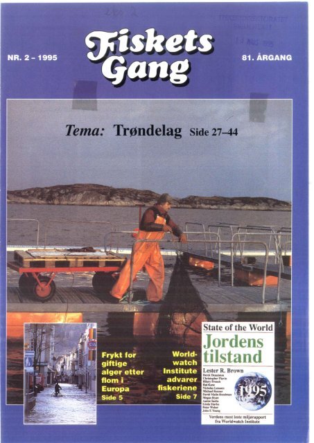 Fiskets Gang. Nr 2. 1995 - Havforskningsinstituttet