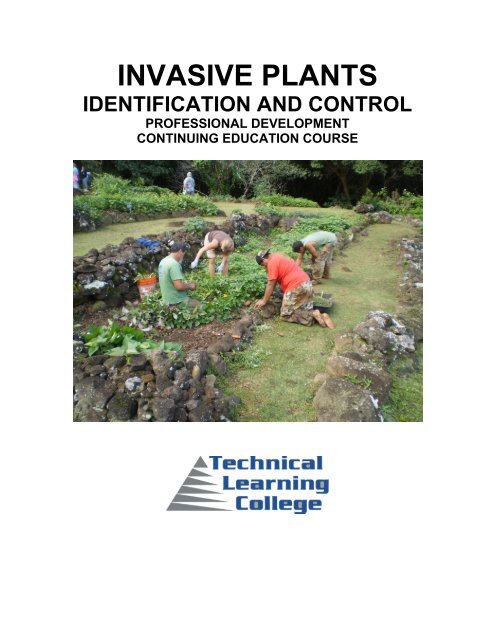 INVASIVE PLANTS - Technical Learning College