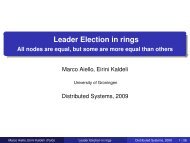 Leader Election in rings - All nodes are equal, but some are more ...
