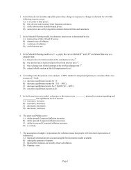 1. Some firms do not instantly adjust the prices they charge in ...