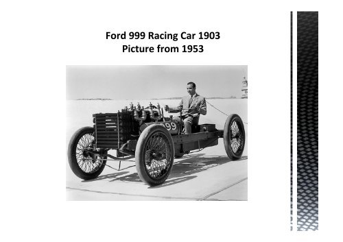 All About An Automobile's Body / Chassis Some History of the ...