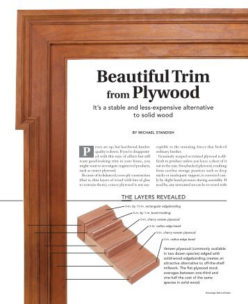 Beautiful Trim from Plywood - Fine Homebuilding