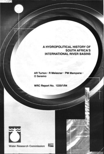 a hydropolitical history of south africa's international river basins