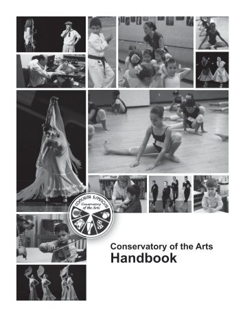 Conservatory Handbook - Conchita Espinosa Academy