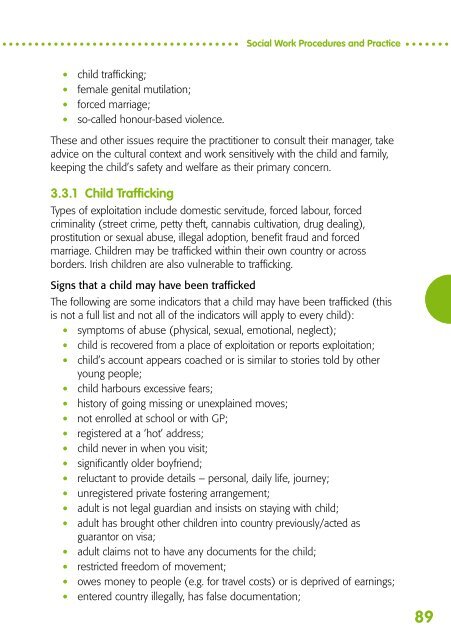 Child Protection and Welfare Practice Handbook - Health Service ...
