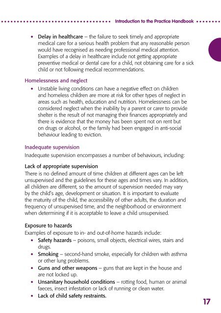 Child Protection and Welfare Practice Handbook - Health Service ...