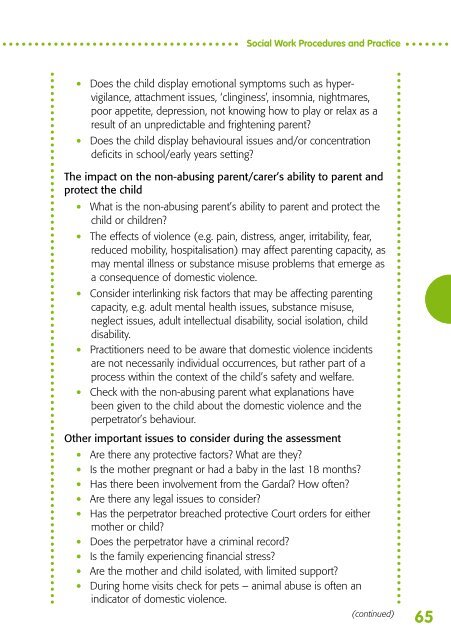 Child Protection and Welfare Practice Handbook - Health Service ...