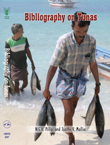 NGK Pillai and Jyothi V. Mallia Bibliography on Tunas - Eprints ...