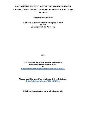 Phd thesis repository