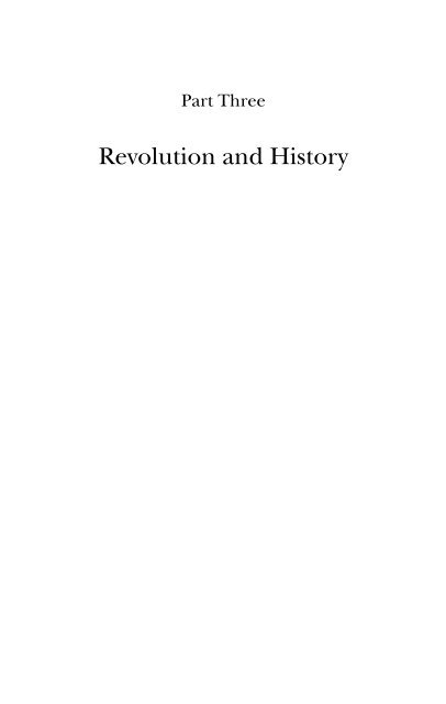 Rousseau and Revolution