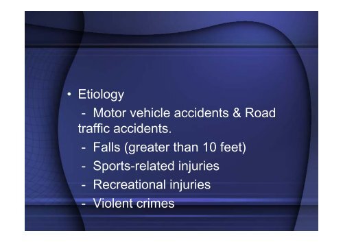 Spine and Spinal cord injury - Mahidol University