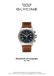 Glycine Watch - Stratoforte chronograph - Glycine Watch SA