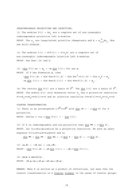 Lectures on Representations of Quivers by William Crawley-Boevey ...