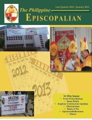 read whole article - Episcopal Church Philippines