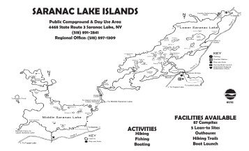 Saranac Lake Islands State Park Saranac Lake Islands State Park