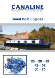 Canaline Engine Range brochure - Engines Plus