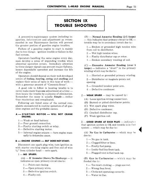 Continental L-Head Overhaul Manual - Igor Chudov