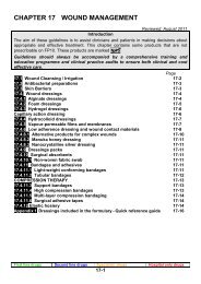 CHAPTER 17 WOUND MANAGEMENT - NHS Devon