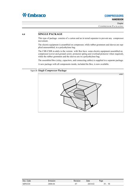 Compressor Handbook - Embraco