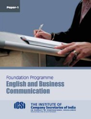 English And Business communication - ICSI