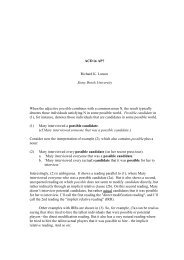 ACD in AP? Richard K. Larson Stony Brook University When the ...