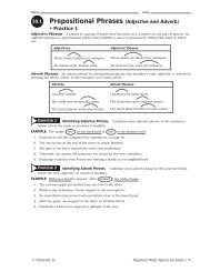 Grammar Exercise Workbook Ch 17 17 1 Prepositions Practice 1