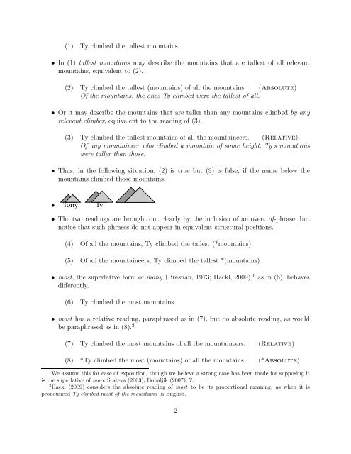 A Superlative Puzzle for Boškovic's NP/DP Parameter - UMR 7023