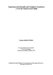 Equivalence in Scientific and Technical Translation A Text-in ...