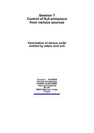 Valorisation of nitrous oxide emitted by adipic acid units - Infomil