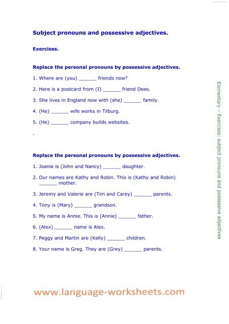subject-pronouns-and-possessive-adjectives-language-worksheets