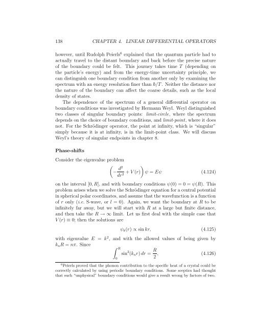 Chapter 4 Linear Differential Operators