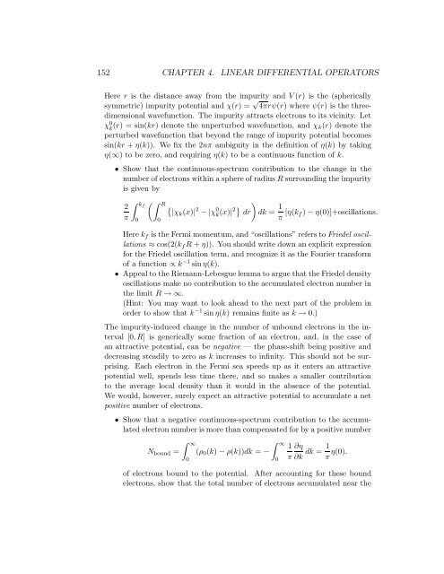 Chapter 4 Linear Differential Operators