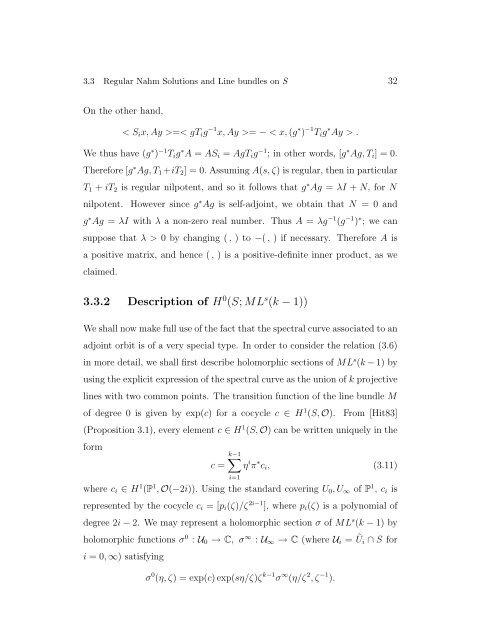 Construction of Hyperkähler Metrics for Complex Adjoint Orbits