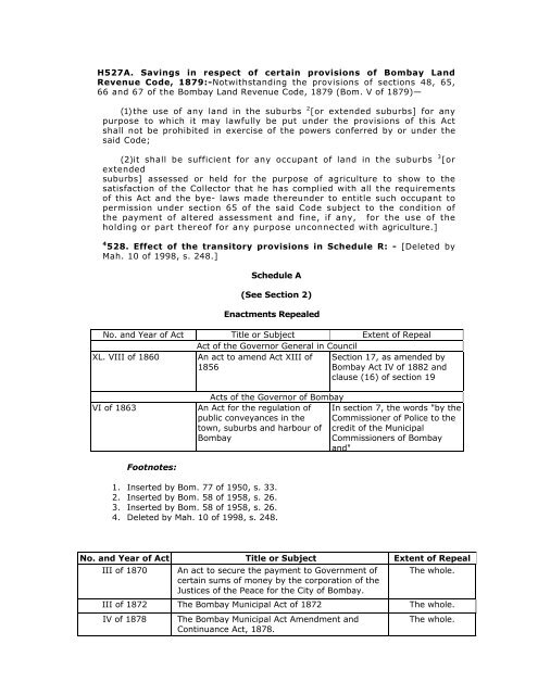 H527A. Savings in respect of certain provisions of ... - Think Legal