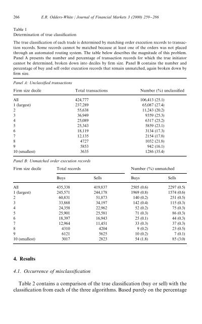 On the occurrence and consequences of inaccurate ... - Acsu Buffalo