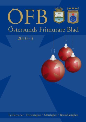 Östersunds Frimurare Blad - Derva