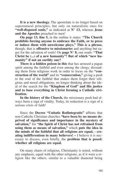 Vatican II ABOUT FACE! - Chiesa viva