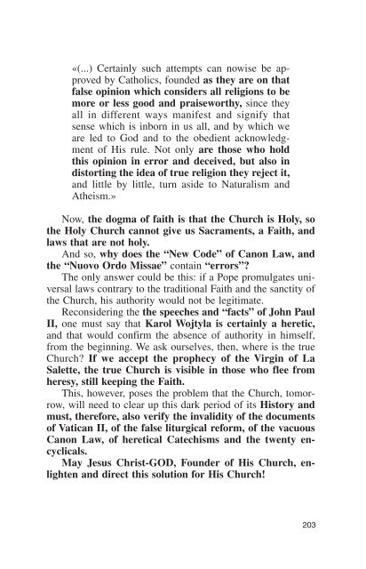 Vatican II ABOUT FACE! - Chiesa viva