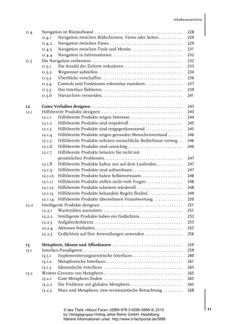 About Face Interface und Interaction Design - Mitp