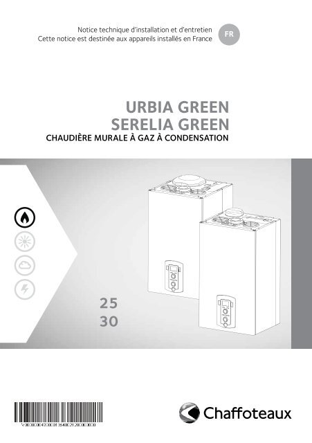 Chaffoteaux Urbia Green Link Notice Technique D'Installation Et D