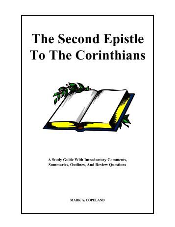 Executable Outlines 2 Corinthians 1st corinthians study guide executable outlines Executable Outlines 2 Corinthians 1st corinthians study guide executable outlines